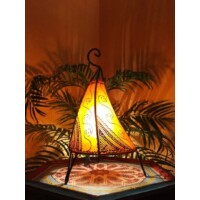 Kayra marrokkói álló lámpa narancs 38 cm