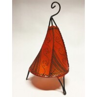 Kayra marrokkói álló lámpa narancs 38 cm