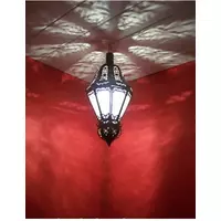 Ksar marokkói mennyezeti lámpa