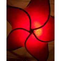 Nejma marokkói mennyezeti lámpa piros