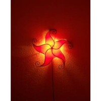 Nejma marokkói mennyezeti lámpa piros
