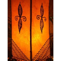 Neslihan marokkói henna állólámpa narancs 80 cm