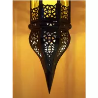 Rihana marokkói lámpa narancs