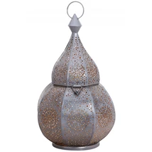 Anaram gyertya és mécsestartó szürke