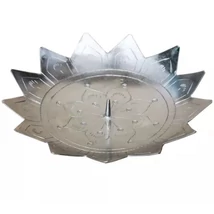 Jaini keleti gyertyatartó ezüst 12 cm