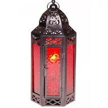 Liyana marokkói mécsestartó