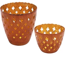 Rusty Mateo gyertya és mécsestartó szett