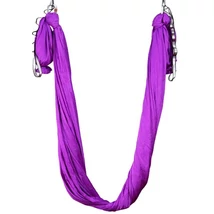 Antigravitációs jóga függőágy lila színű 4 méteres