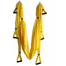 Antigravitációs jóga függőágy sárga színű