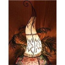 Almina marokkói henna állólámpa natúr 71 cm