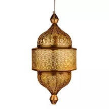 Ihdaa marokkói mennyezeti lámpa arany