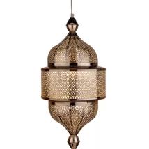 Ihdaa marokkói mennyezeti lámpa ezüst