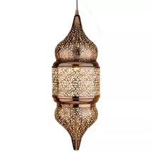 Imano marokkói mennyezeti lámpa ezüst