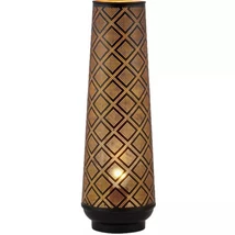 Qantas marokkói asztali lámpa nagy fekete