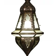 Anya marokkói mennyezeti lámpa fehér