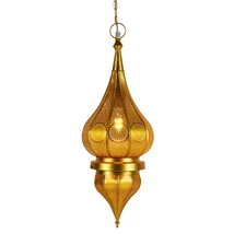 Fayna marokkói mennyezeti lámpa arany