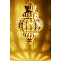 Harem marokkói mennyezeti lámpa 45 cm arany