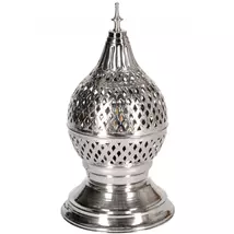 Ishrat marokkói asztali lámpa ezüst