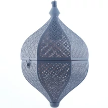 Lamilami marokkói mennyezeti lámpa szürke