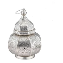 Lamisa marokkói asztali lámpa ezüst színű