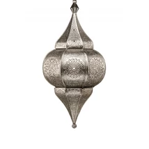 Malha marokkói mennyezeti lámpa ezüst