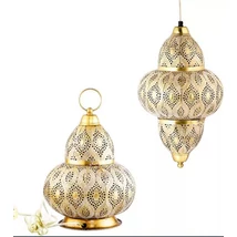 Noumi marokkói mennyezeti és asztali lámpa szett