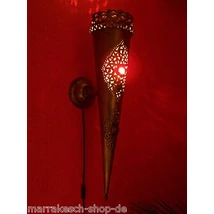 Palast marokkói falilámpa piros