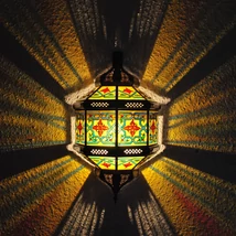 Tita marokkói falilámpa