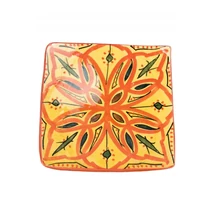 Ahsen marokkói kerámia tányér