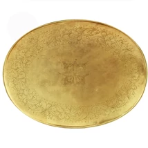 Bombay marokkói fémtál 32cm