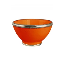 Cariba marokkói kerámia tányér narancssárga