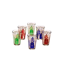 Babnour marokkói teapohár többszínű