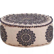 Aziza marokkói textil puff / ülőpárna