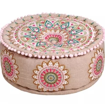 Badar marokkói textil puff / ülőpárna