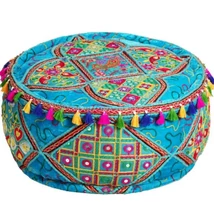 Bahri marokkói textil puff/ülőpárna