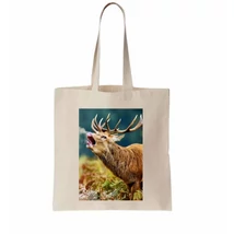 Öko szatyor szarvas mintával