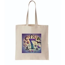 Öko szatyor szerencse szimbólumokkal