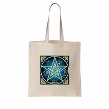 Öko szatyor tetragrammaton mintával