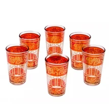 Lamia marokkói teapohár narancs