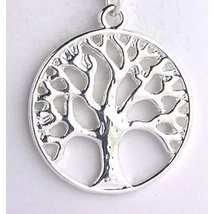 Ezüst színű életfa medál