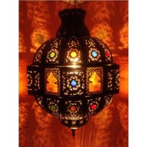 Fanan marokkói mennyezeti lámpa