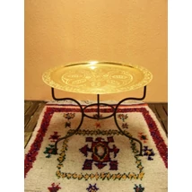 Gibraltar keleti teázó asztal arany színben 60cm