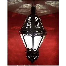 Ksar marokkói mennyezeti lámpa