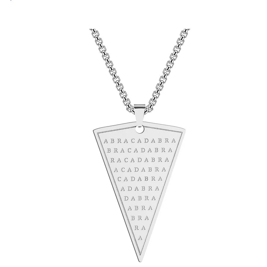 Abrakadabra medálos nyaklánc