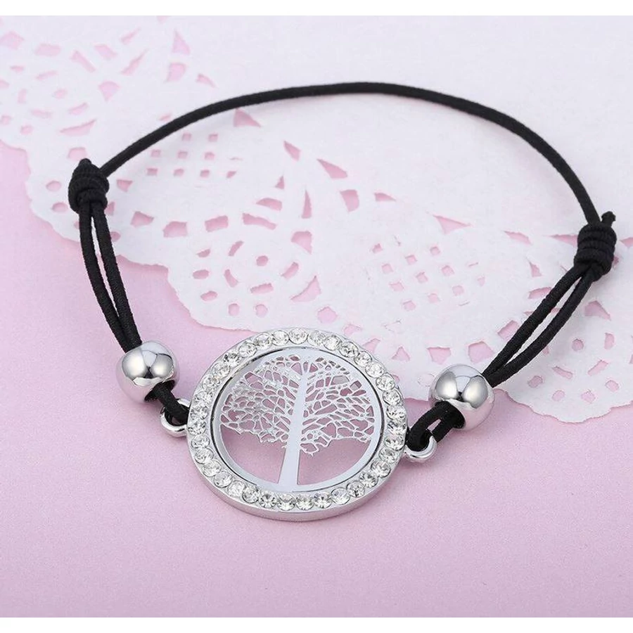 Életfás karkötő ezüst színű
