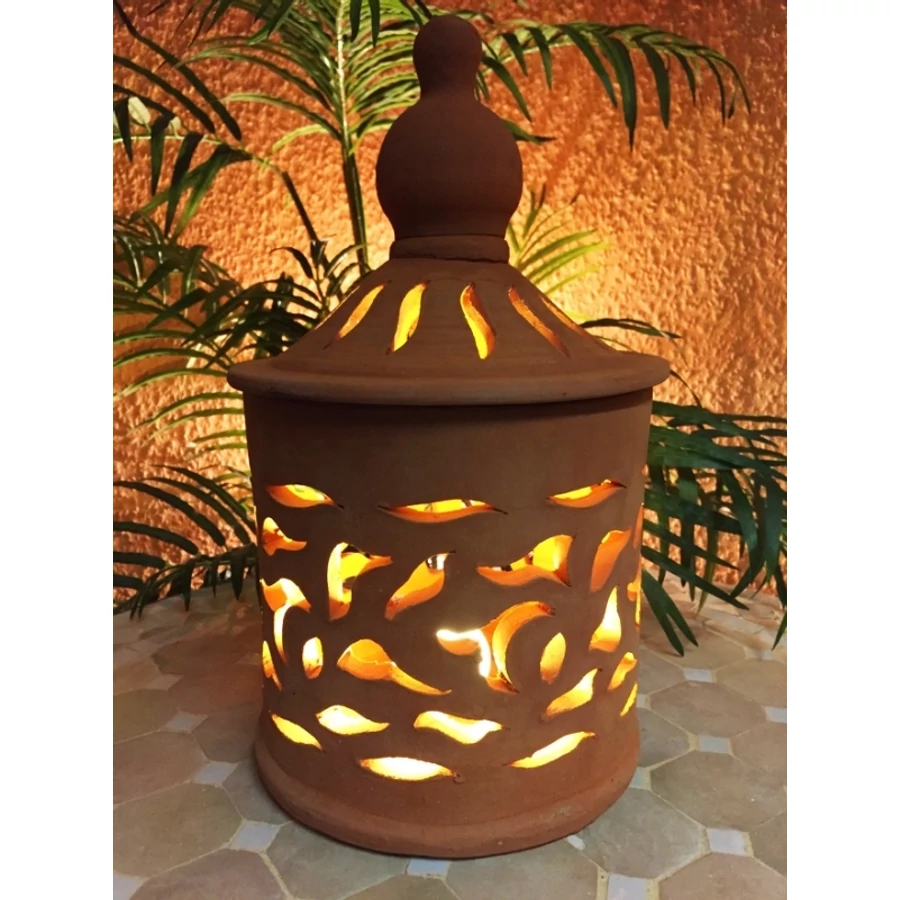 Eleanora mediterrán gyertya és mécsestartó