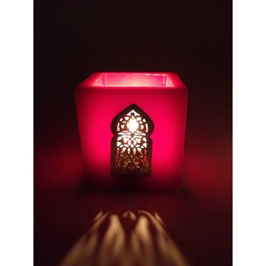 Paraffin mécsestartó  lámpa Marokkóból Defne