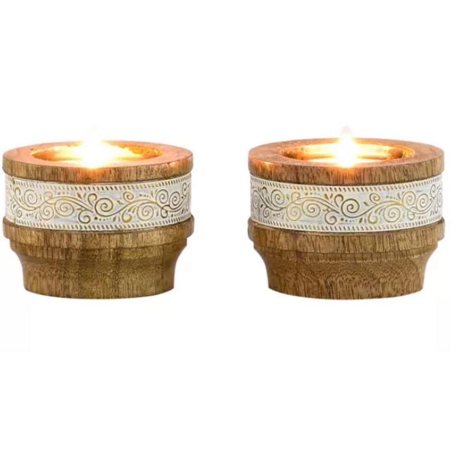 Hannan marokkói mécses és gyertyatartó szettben 2 db 