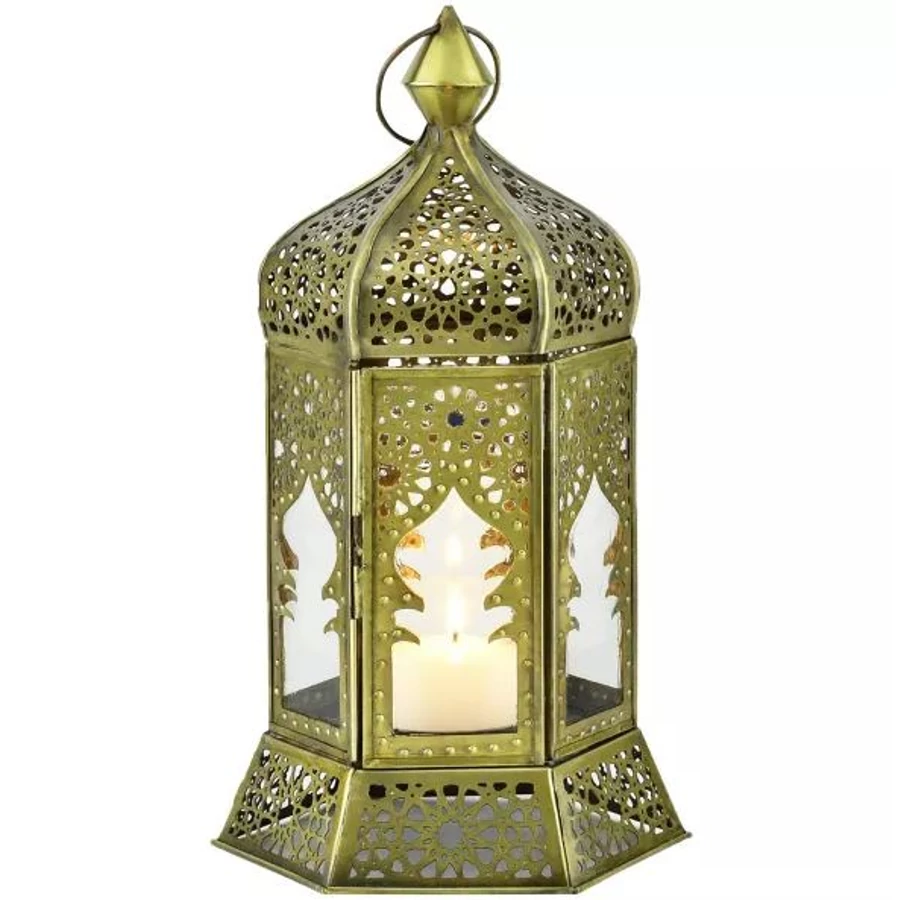 Labib marokkói mécses és gyertyatartó 