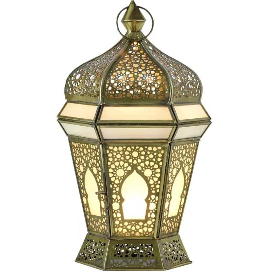 Lamin marokkói mécses és gyertyatartó 